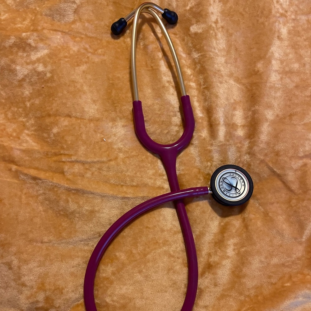 New Littmann 3M Classic Burgundy/Rainbow